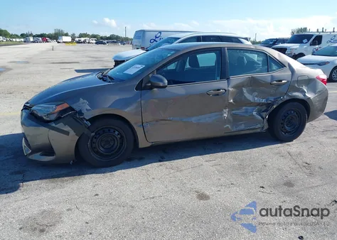 2018 Toyota Corolla Le from USA, damaged, VIN 2T1BURHE9JC124065